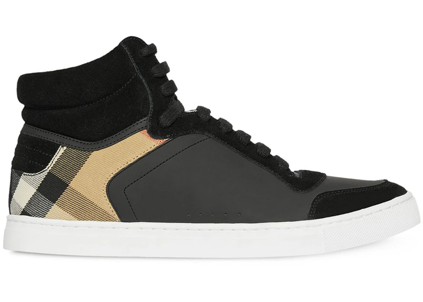 Burberry House Check High Top sneakers Black Archive Beige