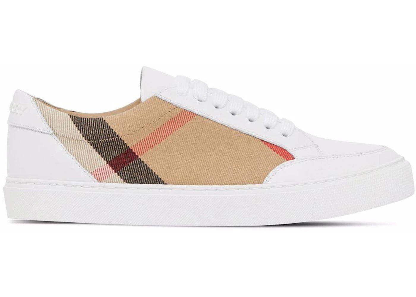 Burberry House Check Low Top Optic White Archive Beige (Women's)