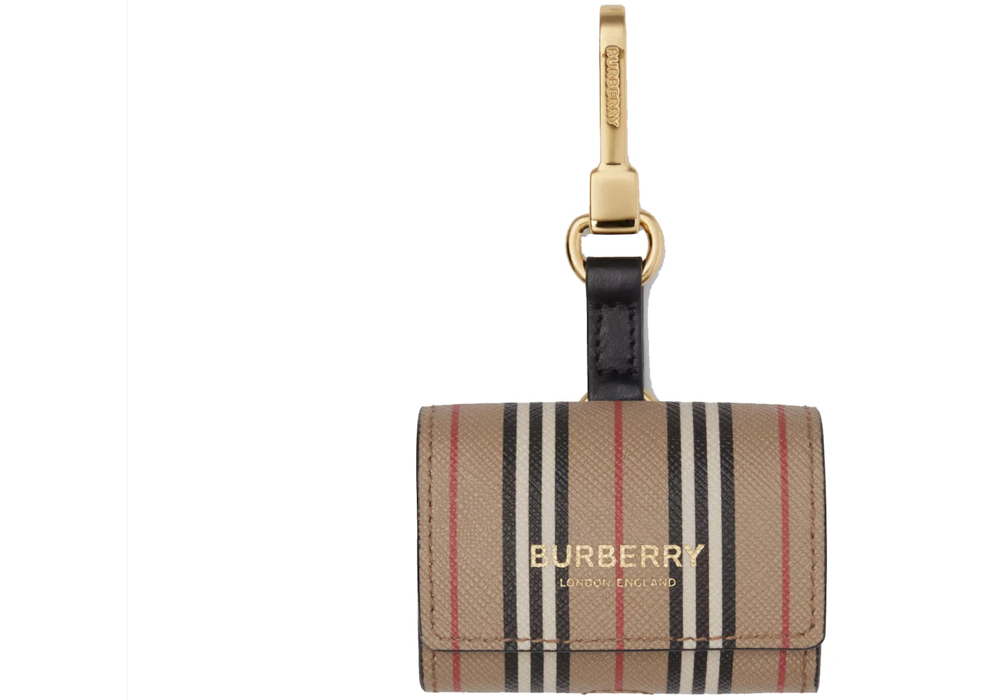 Burberry Icon Stripe E-canvas AirPods Pro Case Archive Beige