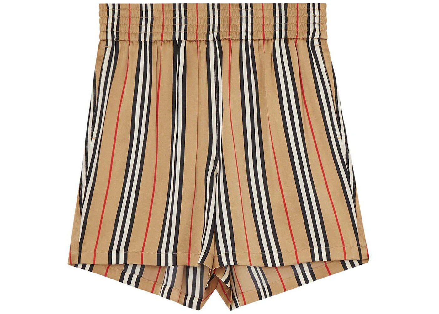 Burberry Icon Stripe Shorts Beige