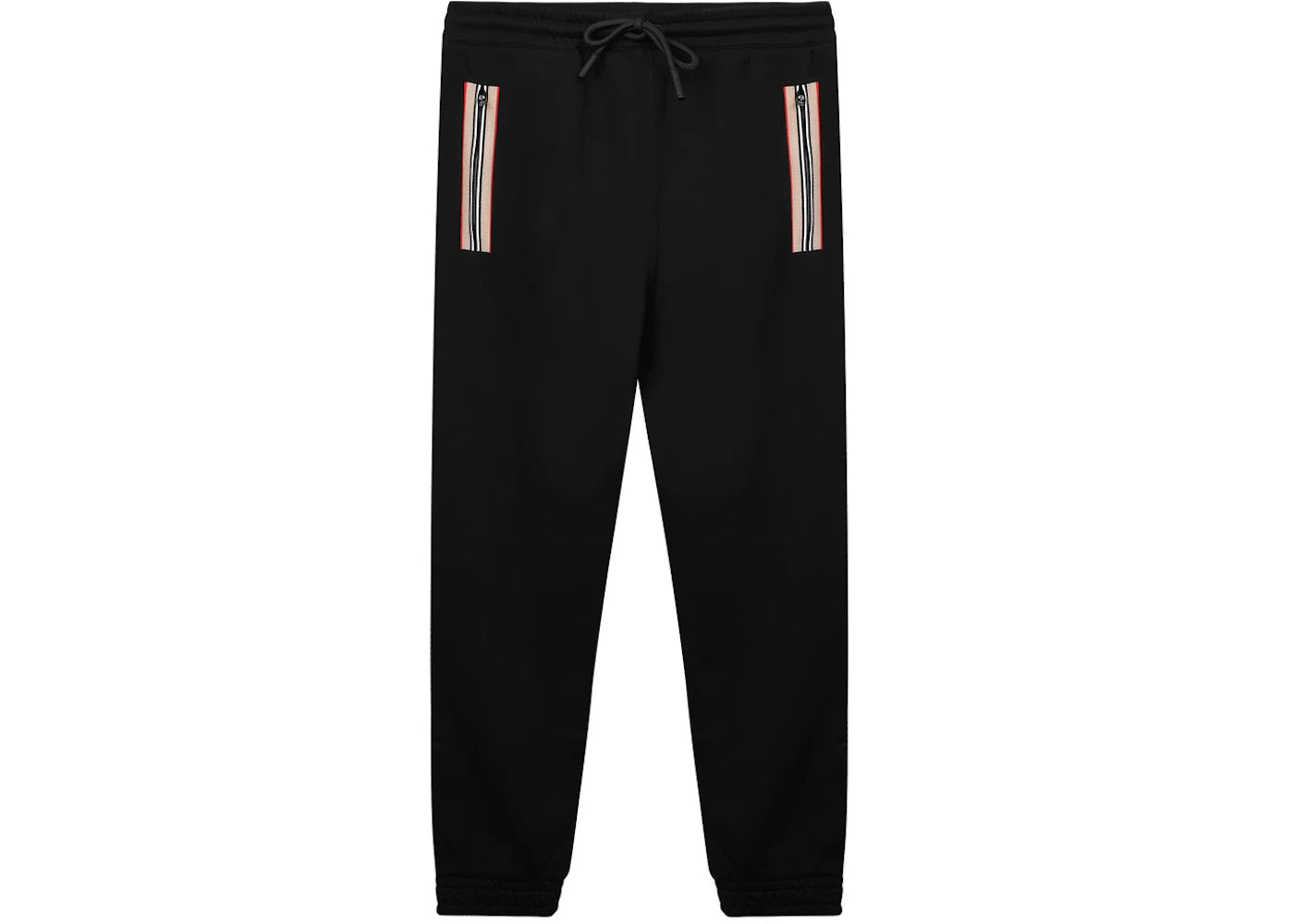 Burberry Icon-Stripe Track Pants Black