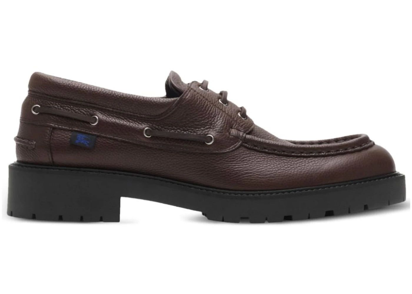 Burberry Leather Boat Shoe Log
