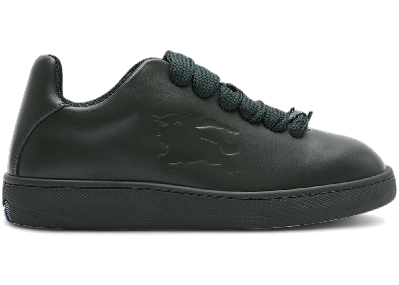 Burberry Leather Box Sneaker Dark Green