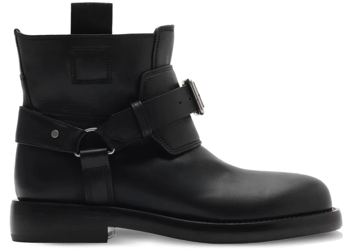 Burberry Leather Cobble Boot Black (Women's)