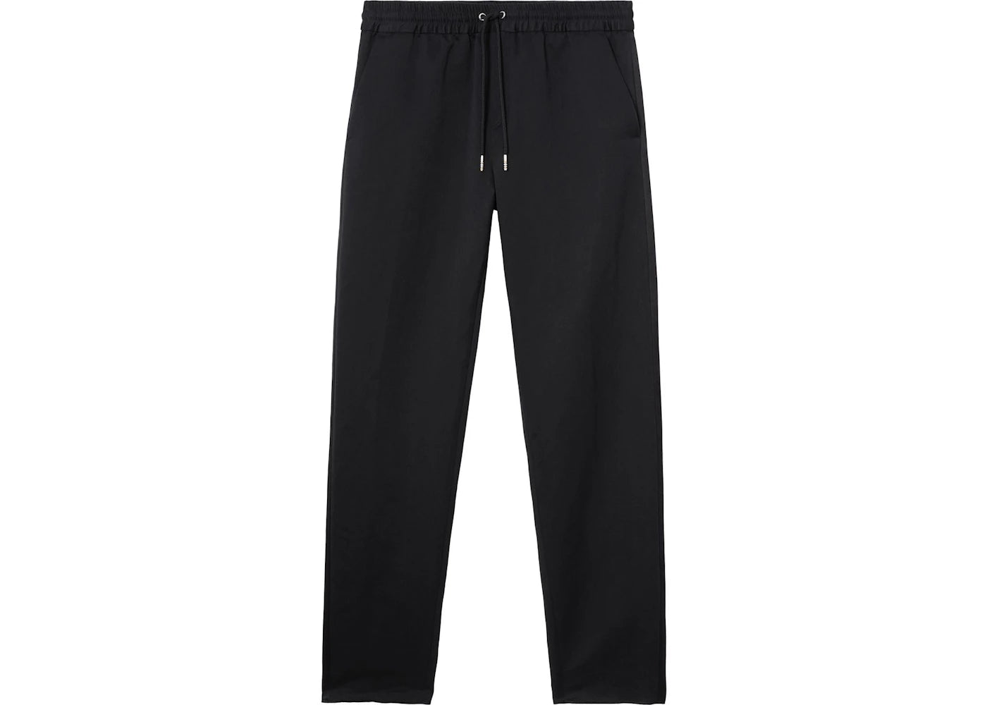 Burberry Linen Cotton Blend Sweatpants Black