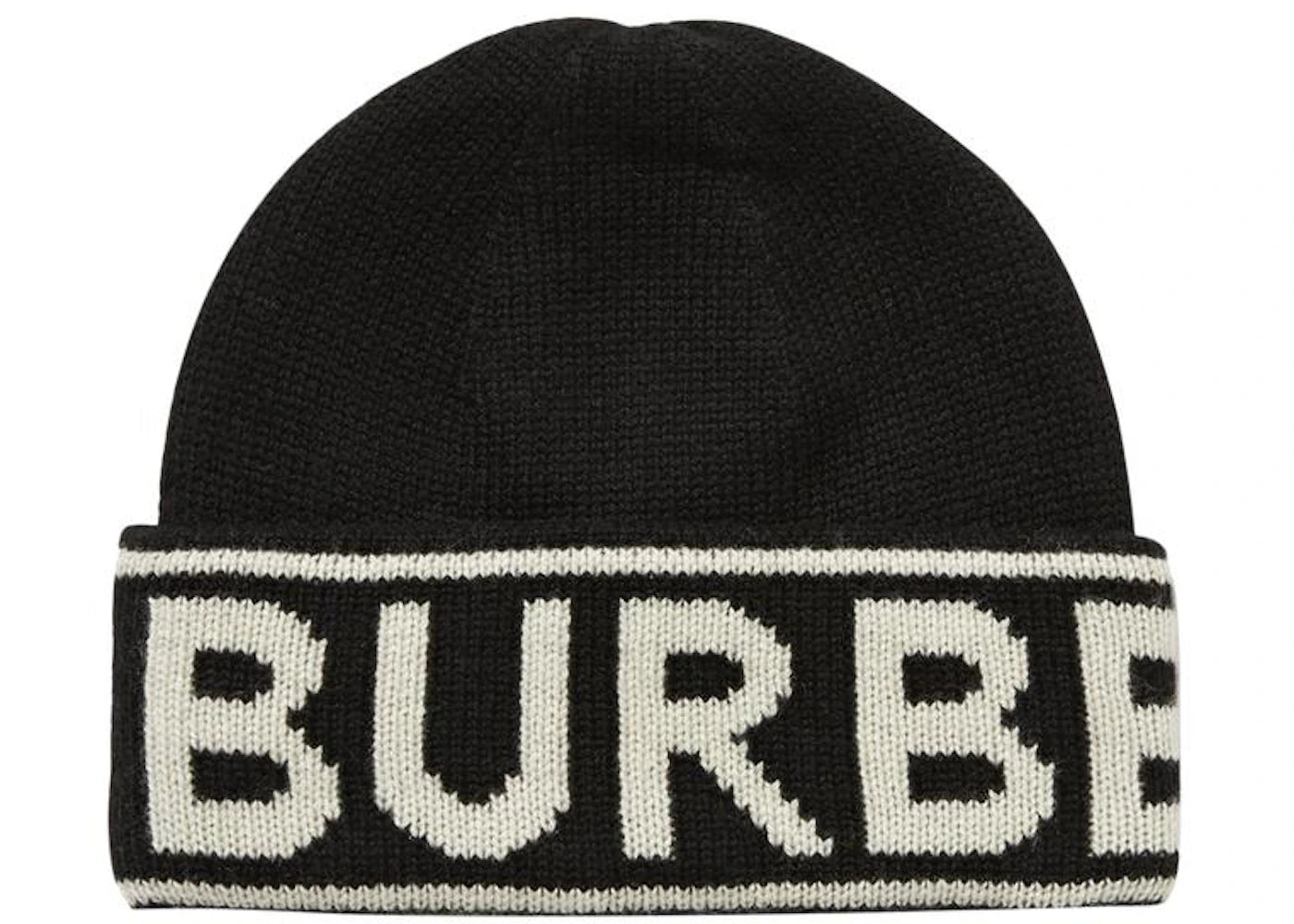 Burberry Logo Beanie Black