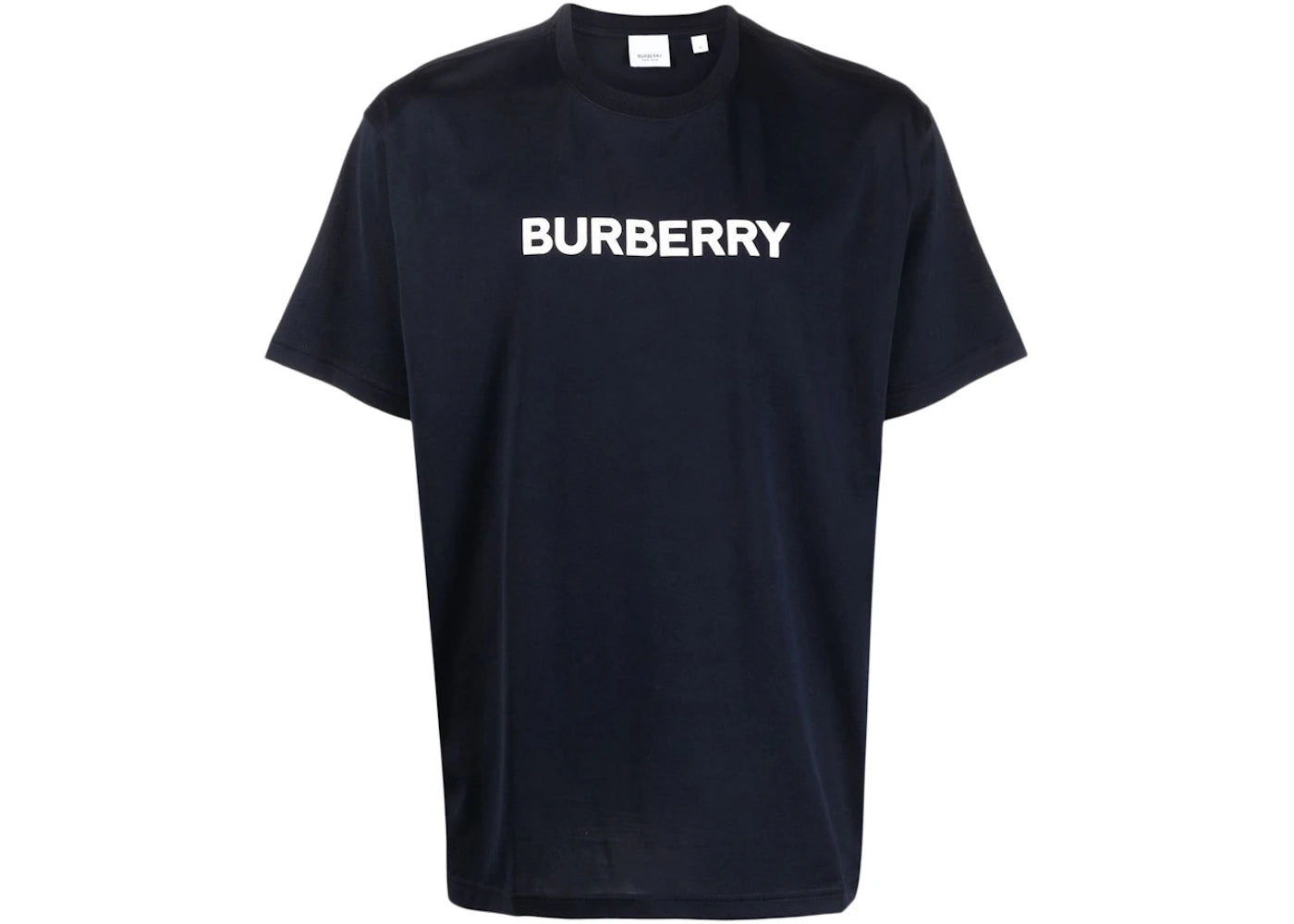 Burberry Logo Print Cotton Oversized T-Shirt Black/Blue/White