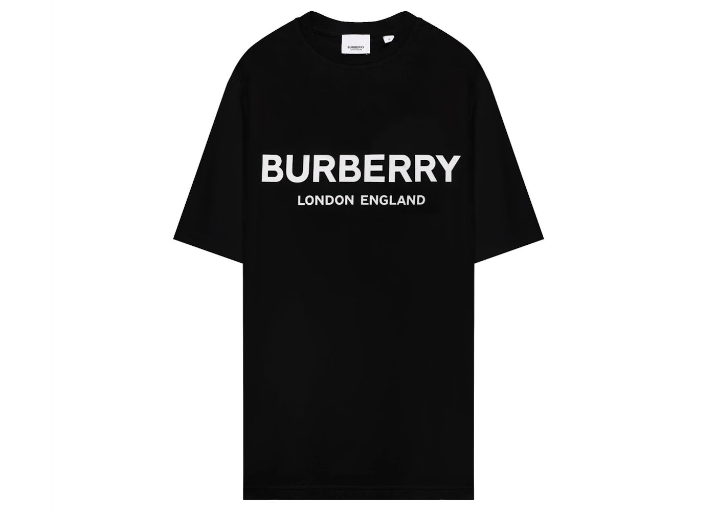 Burberry Logo Print T-shirt Black