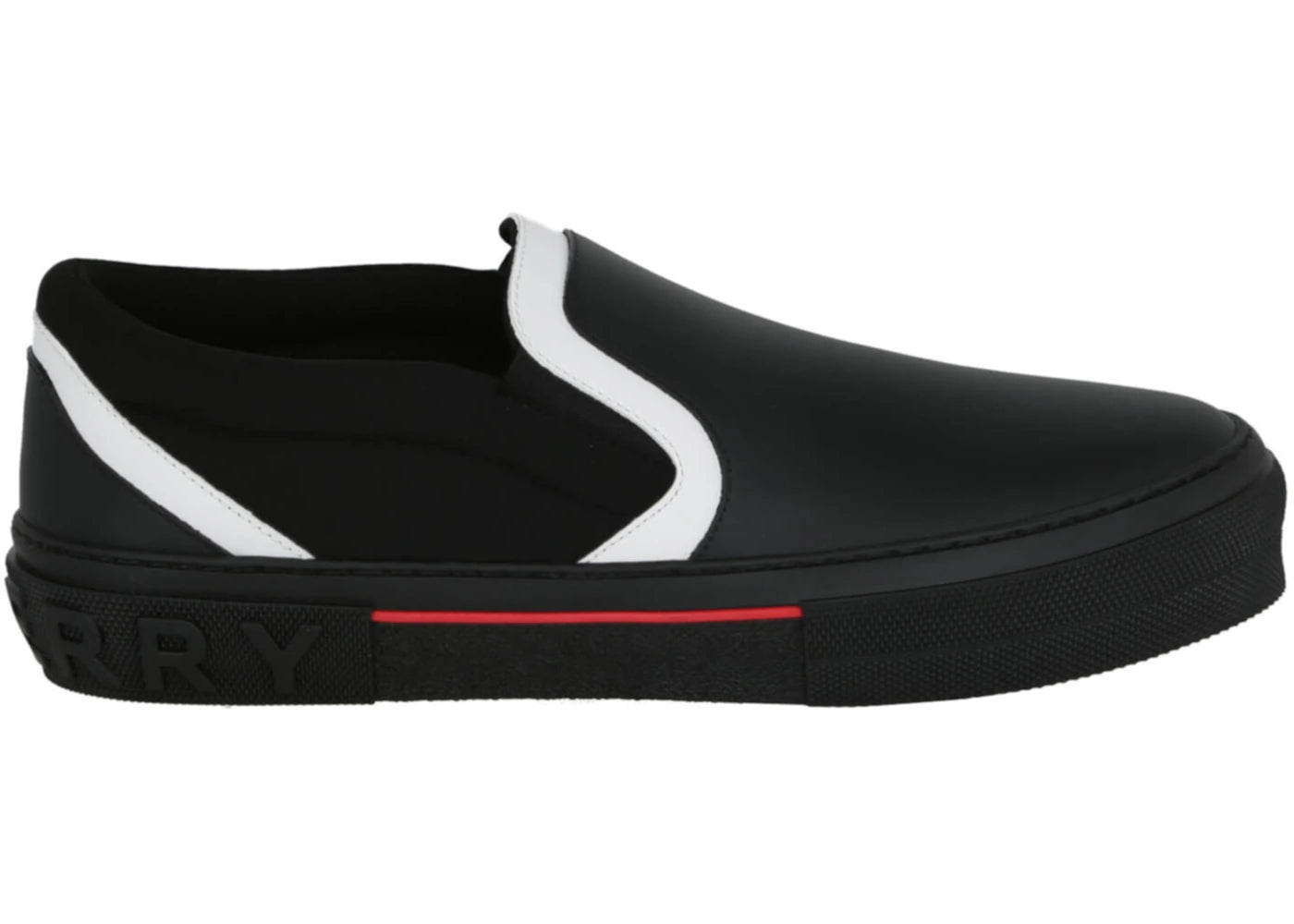 Burberry Low-Top Slip-On Sneaker Black