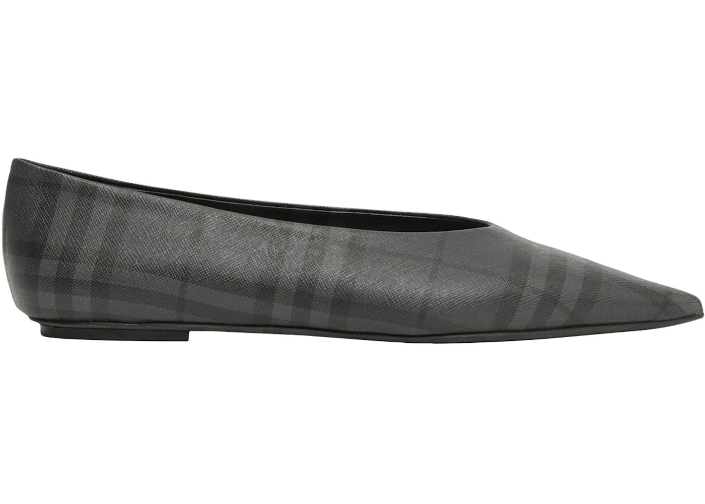 Burberry Madelina Ballet Flat Gray Check (Women's)