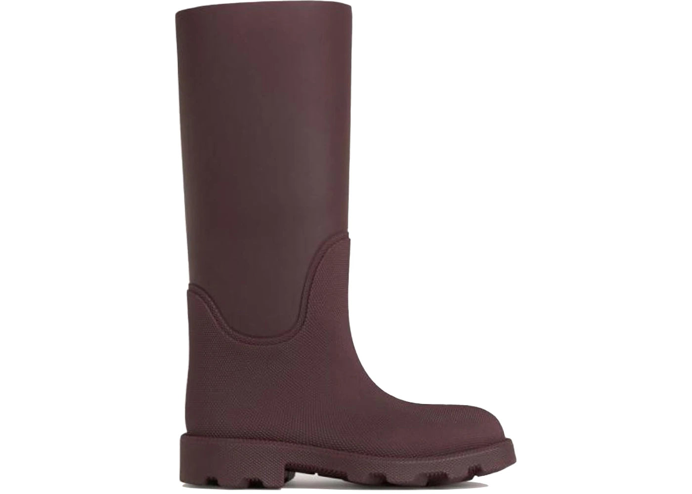 Burberry Marsh Rain High Boots Burgundy (Women's)