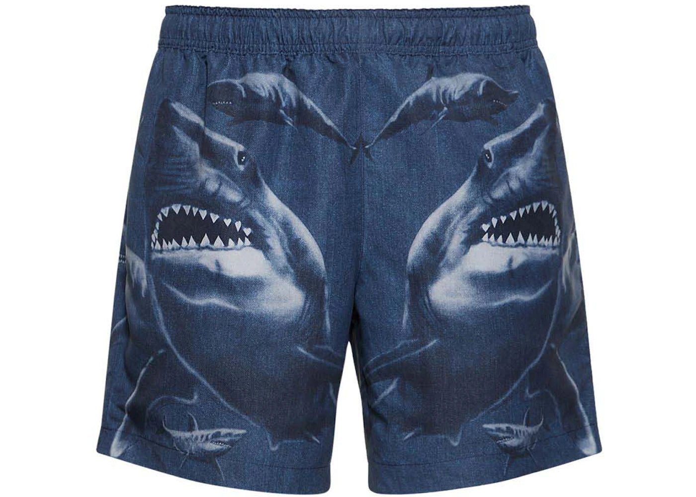 Burberry Martin Block Swim Shorts Blue