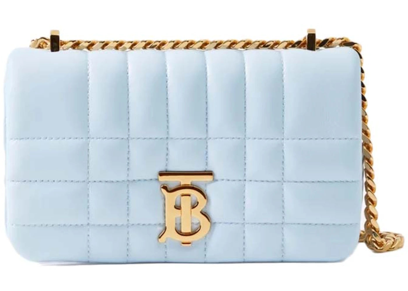 Burberry Mini Lola Bag Pale Blue