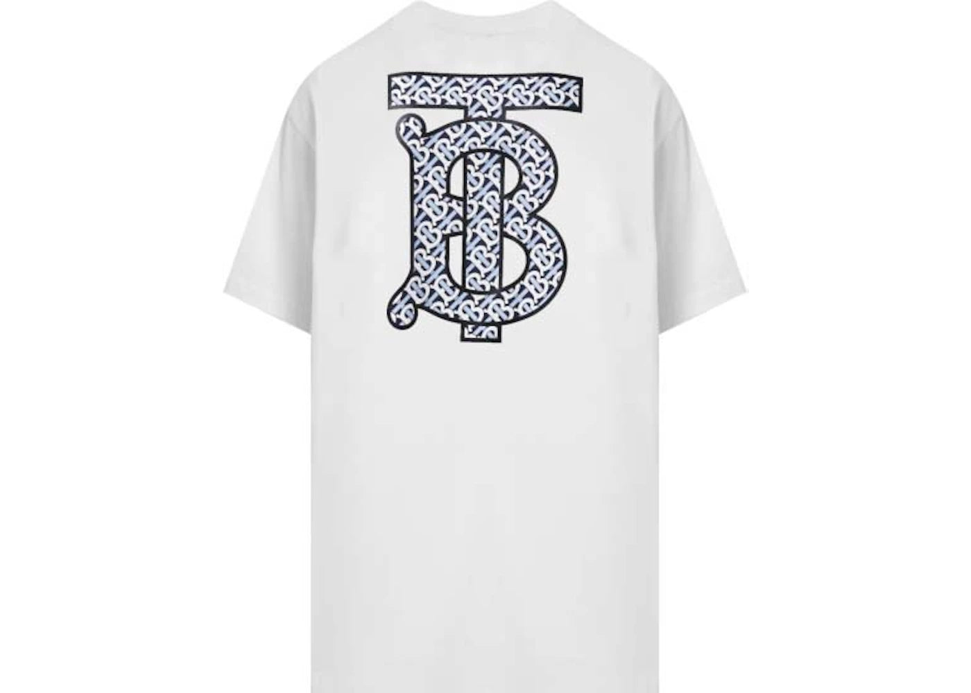 Burberry Monogram Motif Cotton Oversized T-shirt White