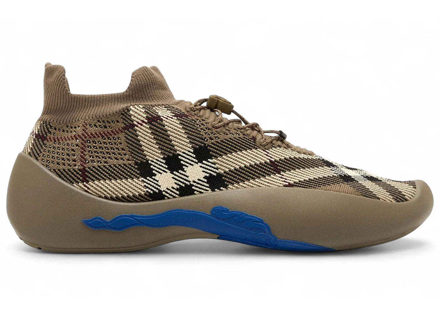 Burberry Neptune Sneakers Check Knit Sand