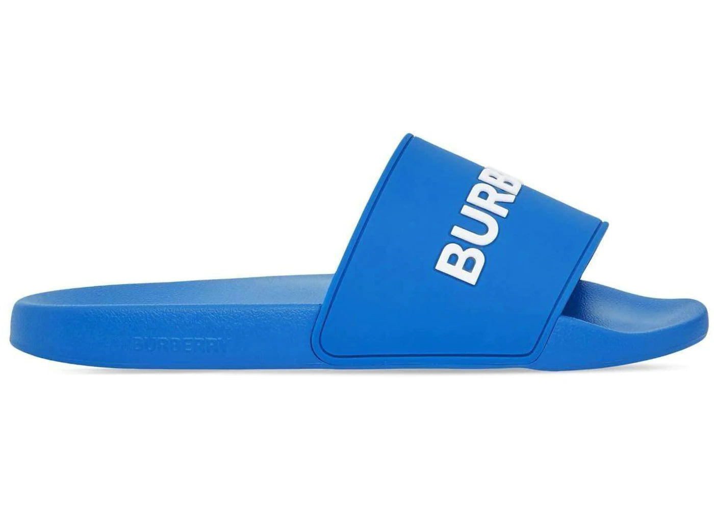 Burberry Pool Slides Blue White