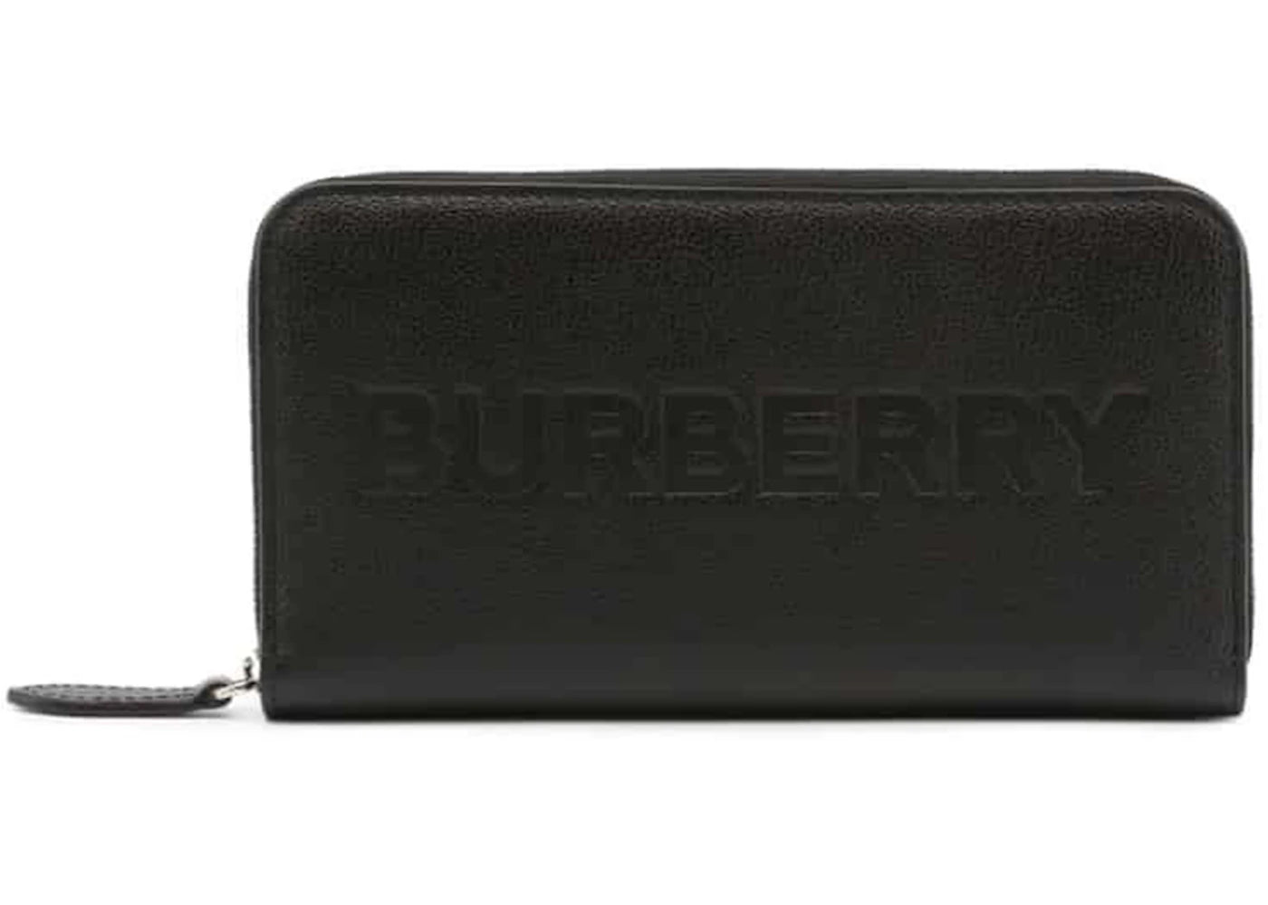 Burberry Porter Leather Flap Continental Long Wallet Black