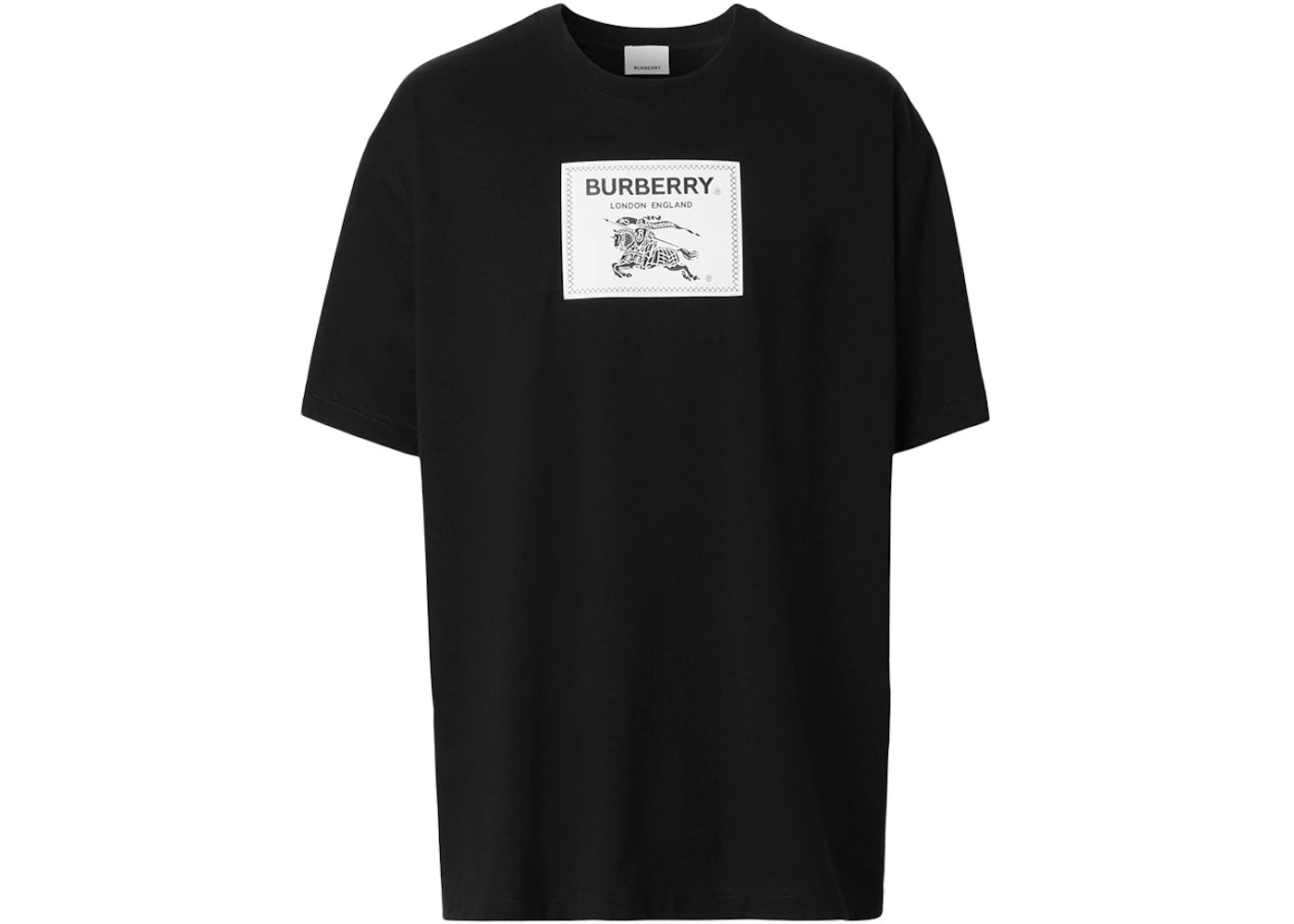 Burberry Prorsum Label Cotton T-Shirt Black