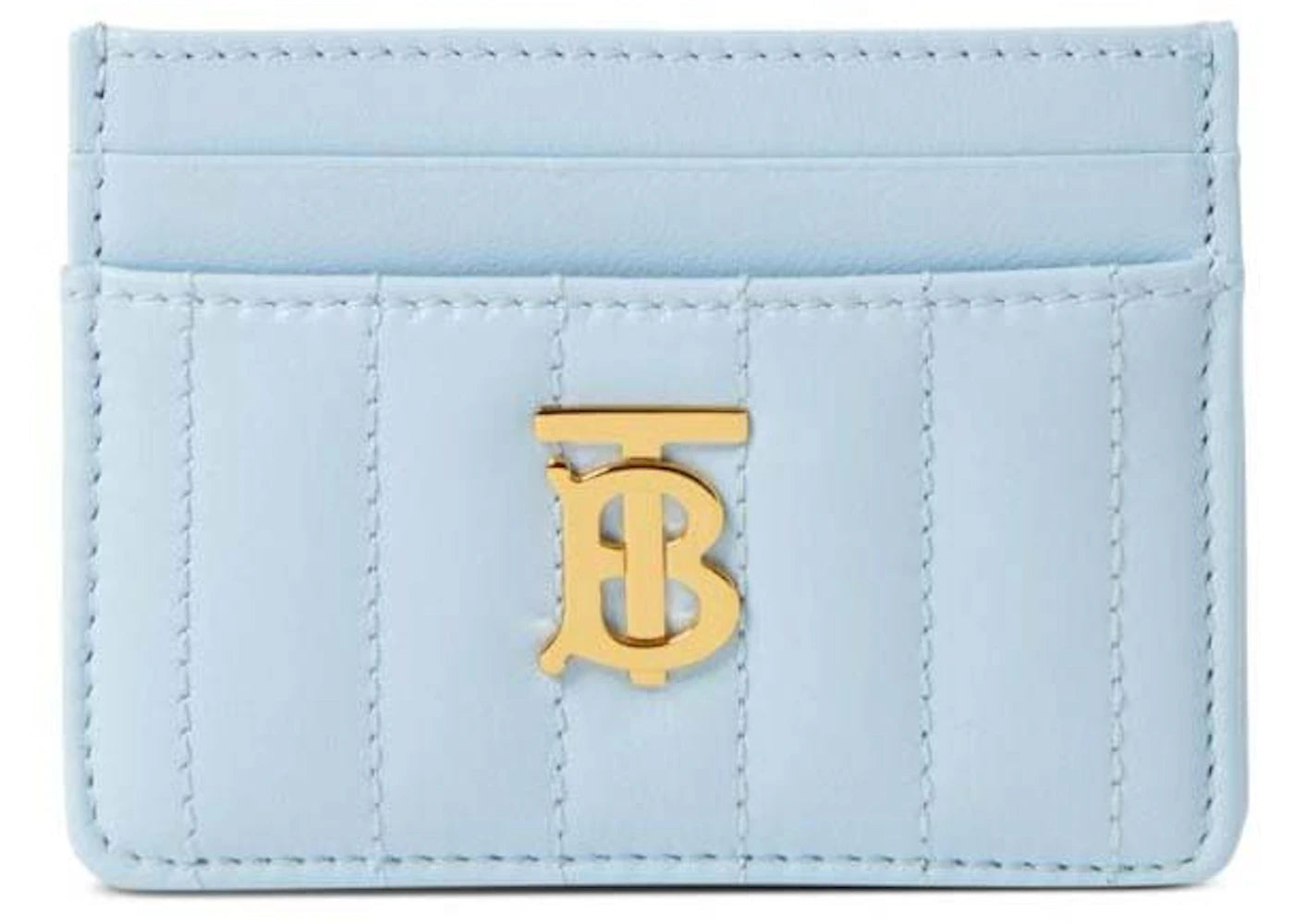 Burberry Quilted Lola Card Holder Blue