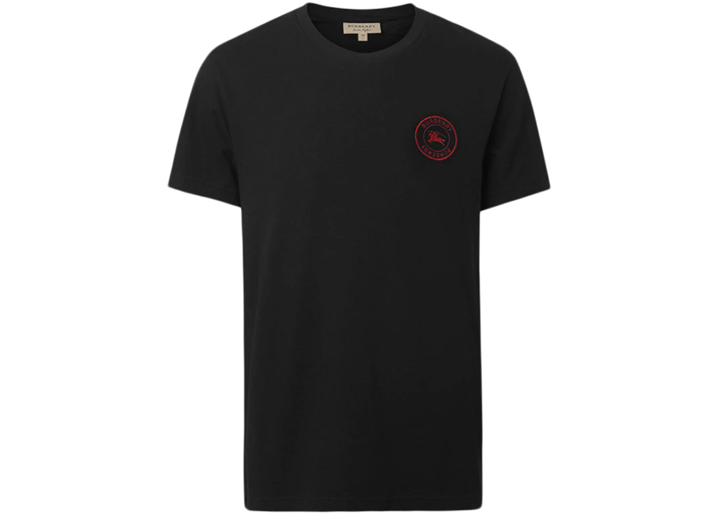 Burberry Red Logo T-shirt Black