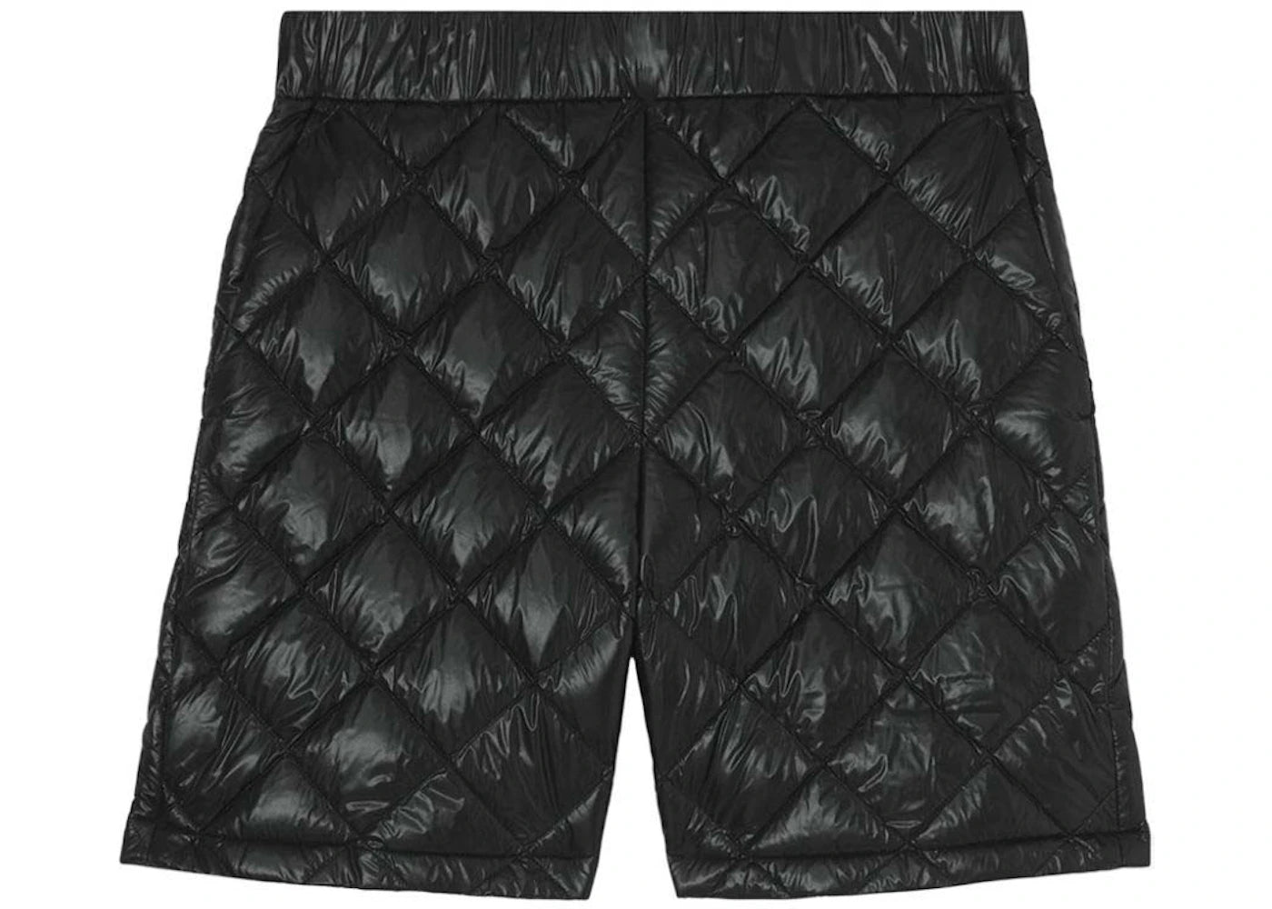 Burberry Rixson Diamond-Quilted Shorts Black