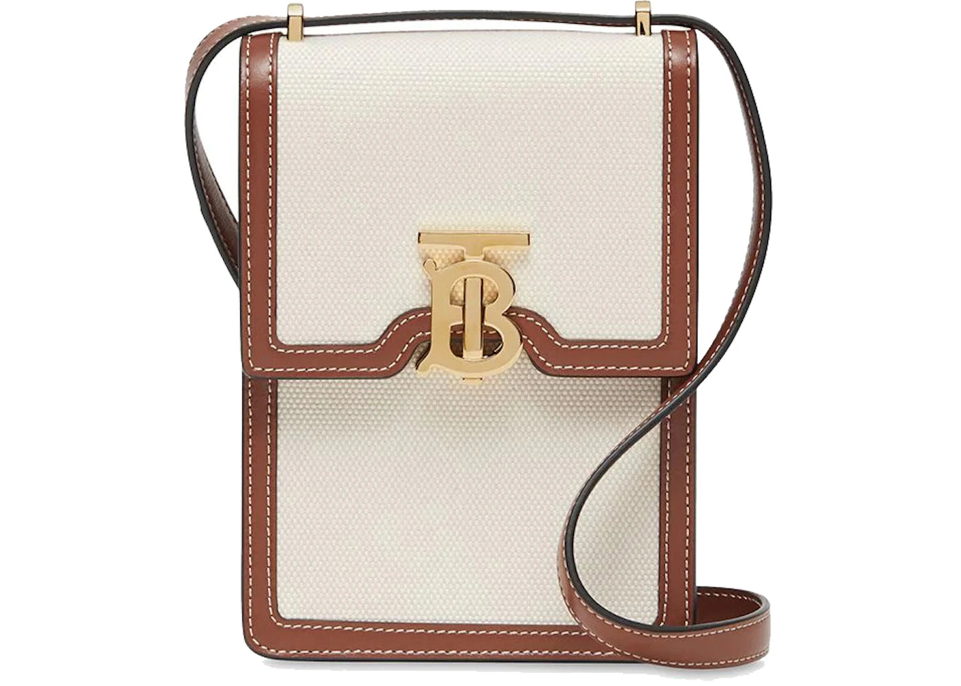 Burberry Robin Mini Bag White/Tan