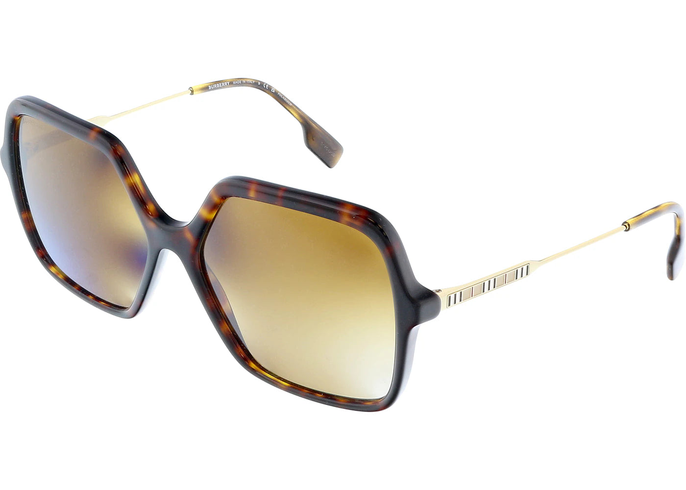 Burberry Round Sunglasses Dark Havana (0BE4324)