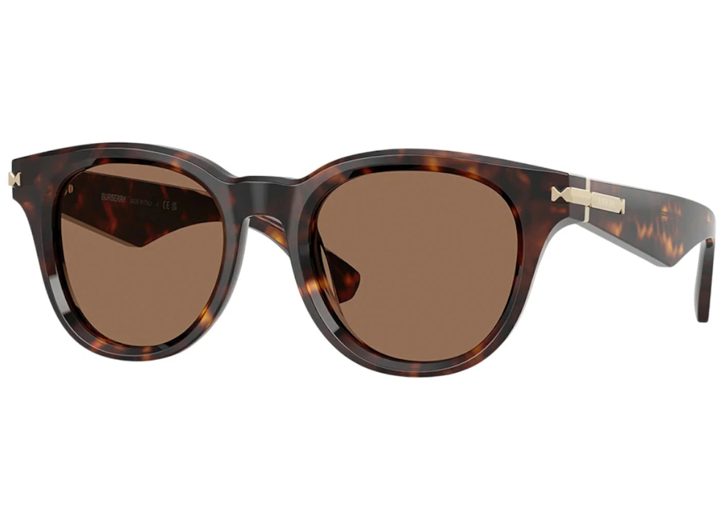 Burberry Round Sunglasses Dark Havana (BE_4439_300273_51mm)