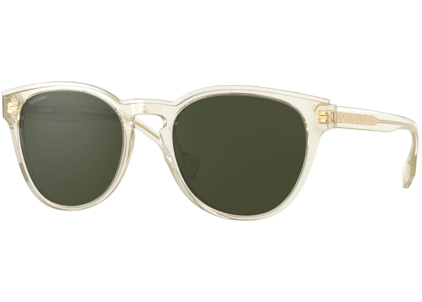 Burberry Round Sunglasses Transparent Yellow (0BE4310 385271)