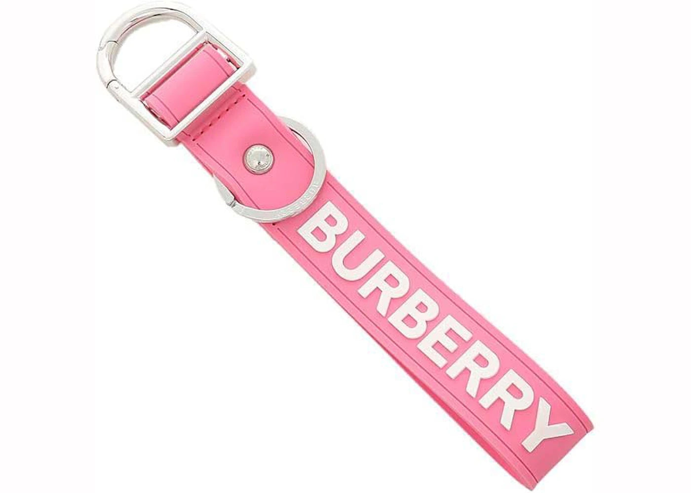 Burberry Rubber Keychain Pink