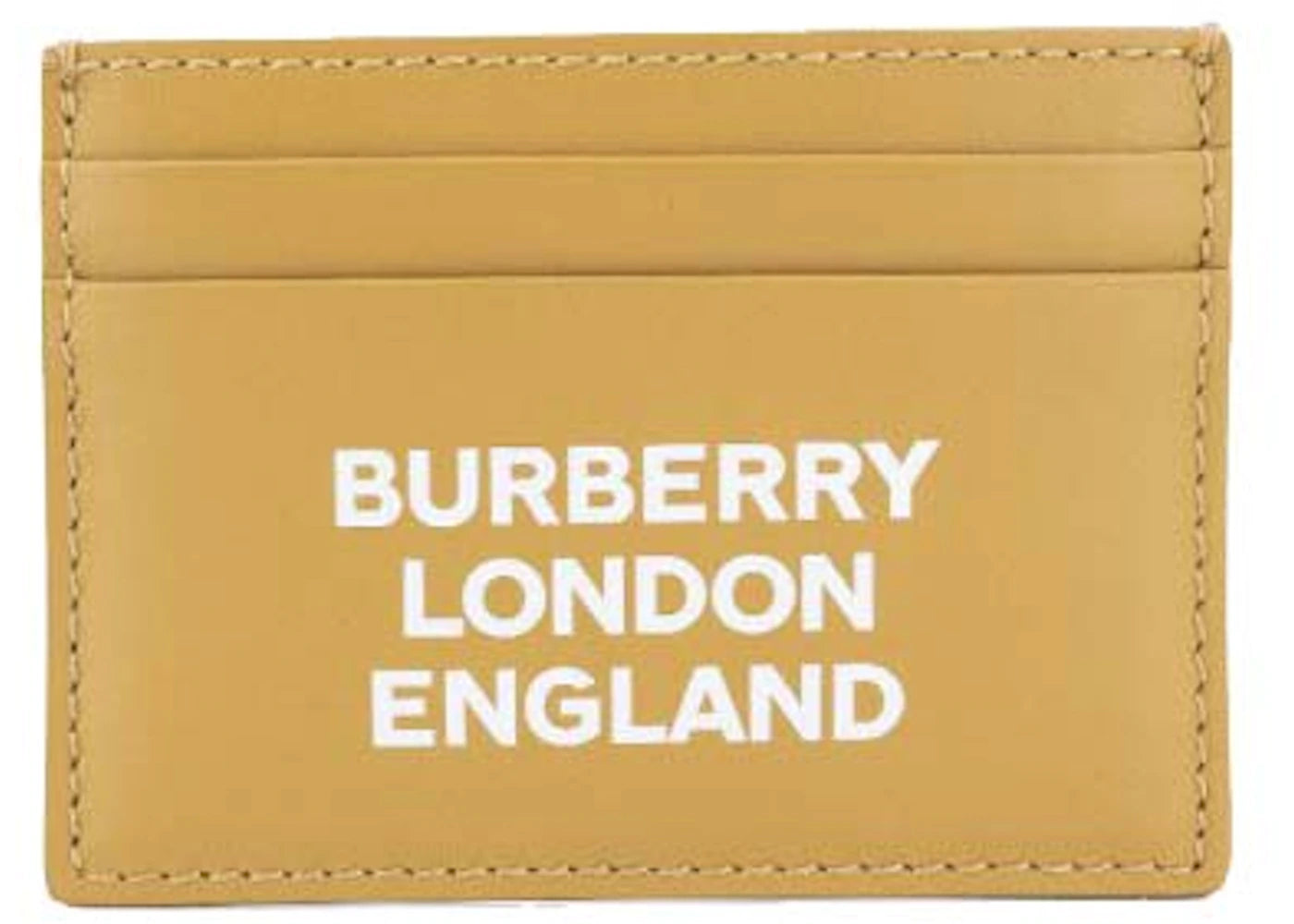 Burberry Sandon Logo Card Case (4 Card Slots) Light Copper Orange