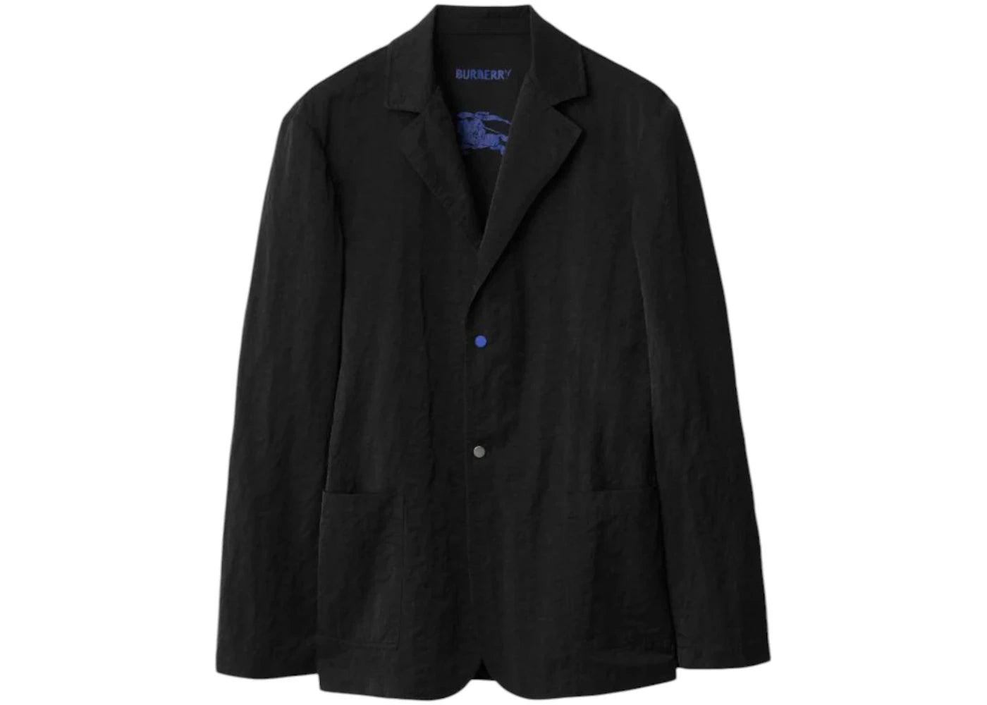 Burberry Single Button Blazer Black