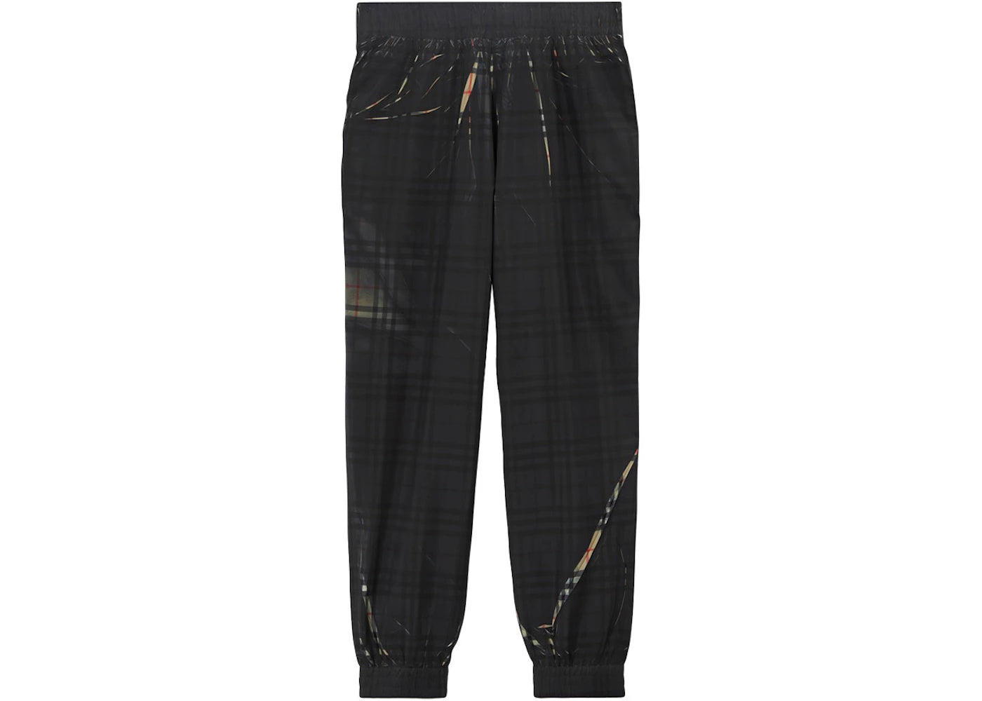 Burberry Sliced Check Jogging Pants Black/Archive Beige