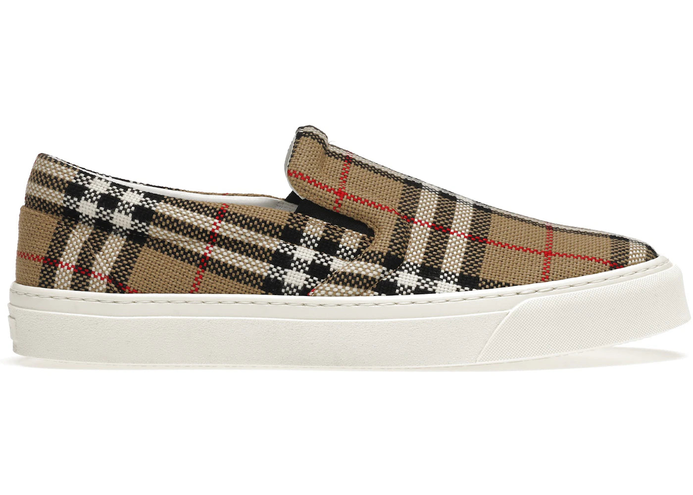 Burberry Slip On Check Print