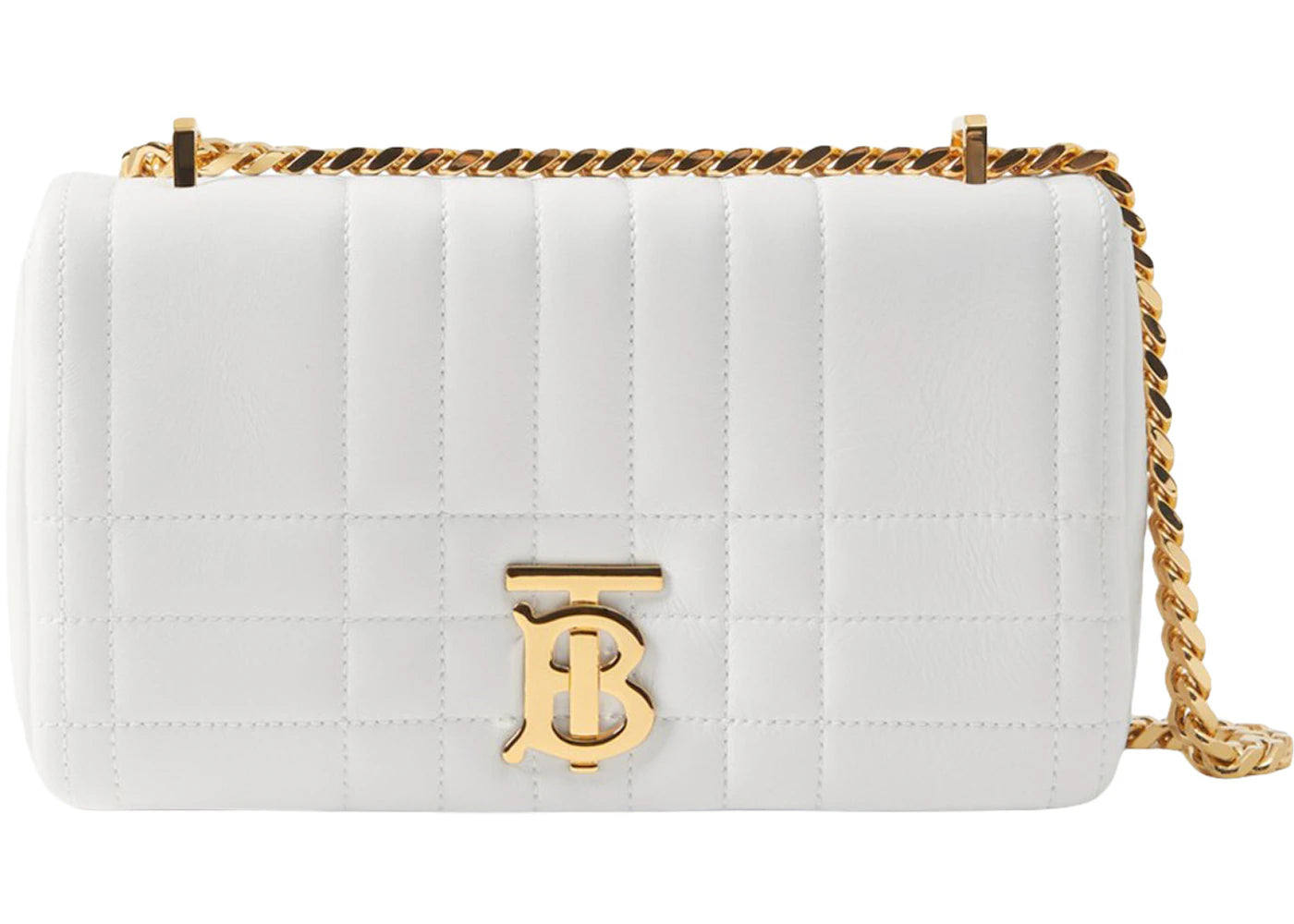 Burberry Small Lola Bag Optic White