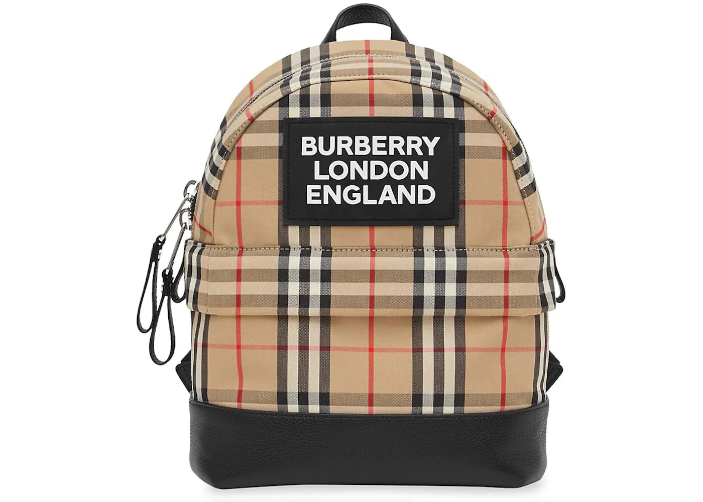 Burberry Small Nico Check Backpack Canvas/Leather