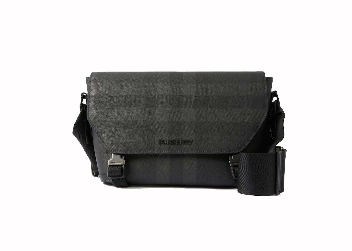 Burberry Small Wright Crossbody Bag Charcoal