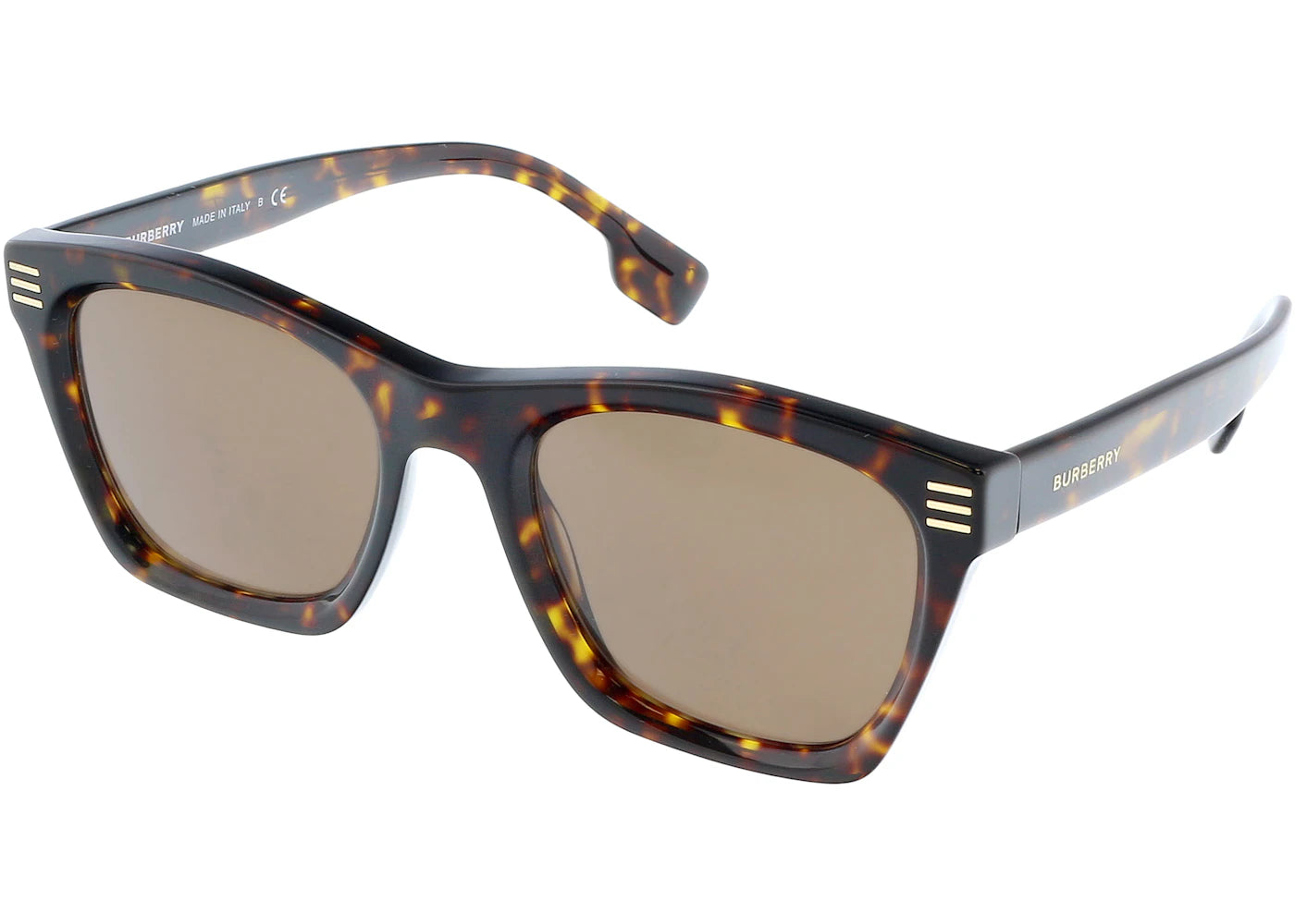 Burberry Square Sunglasses Dark Havana (0BE4348)