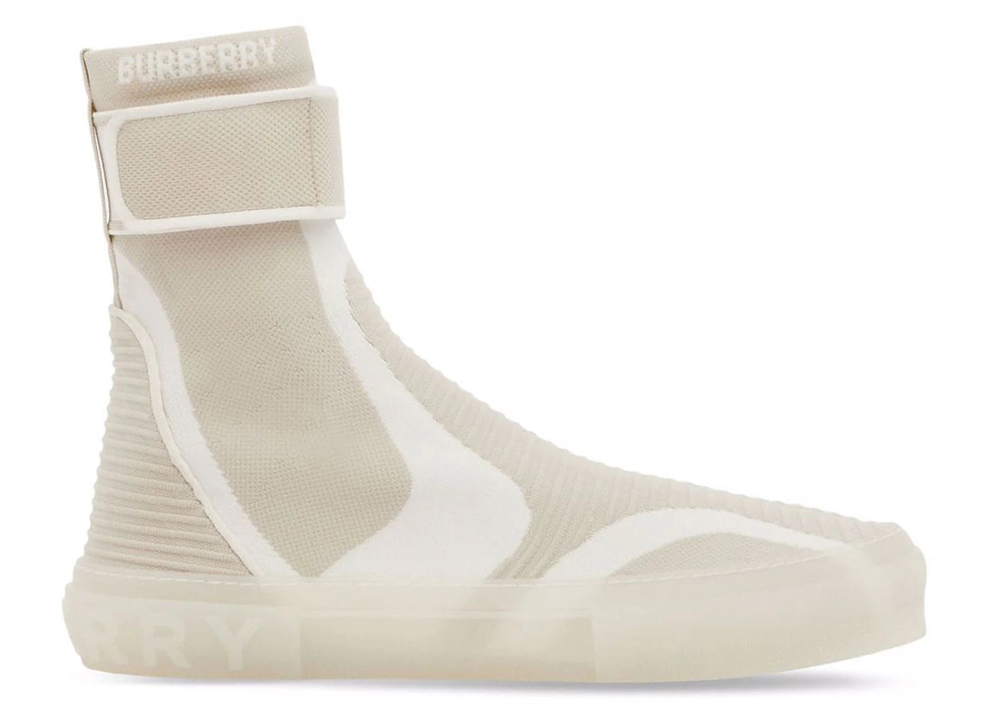 Burberry Sub High-Top Sneaker Off White