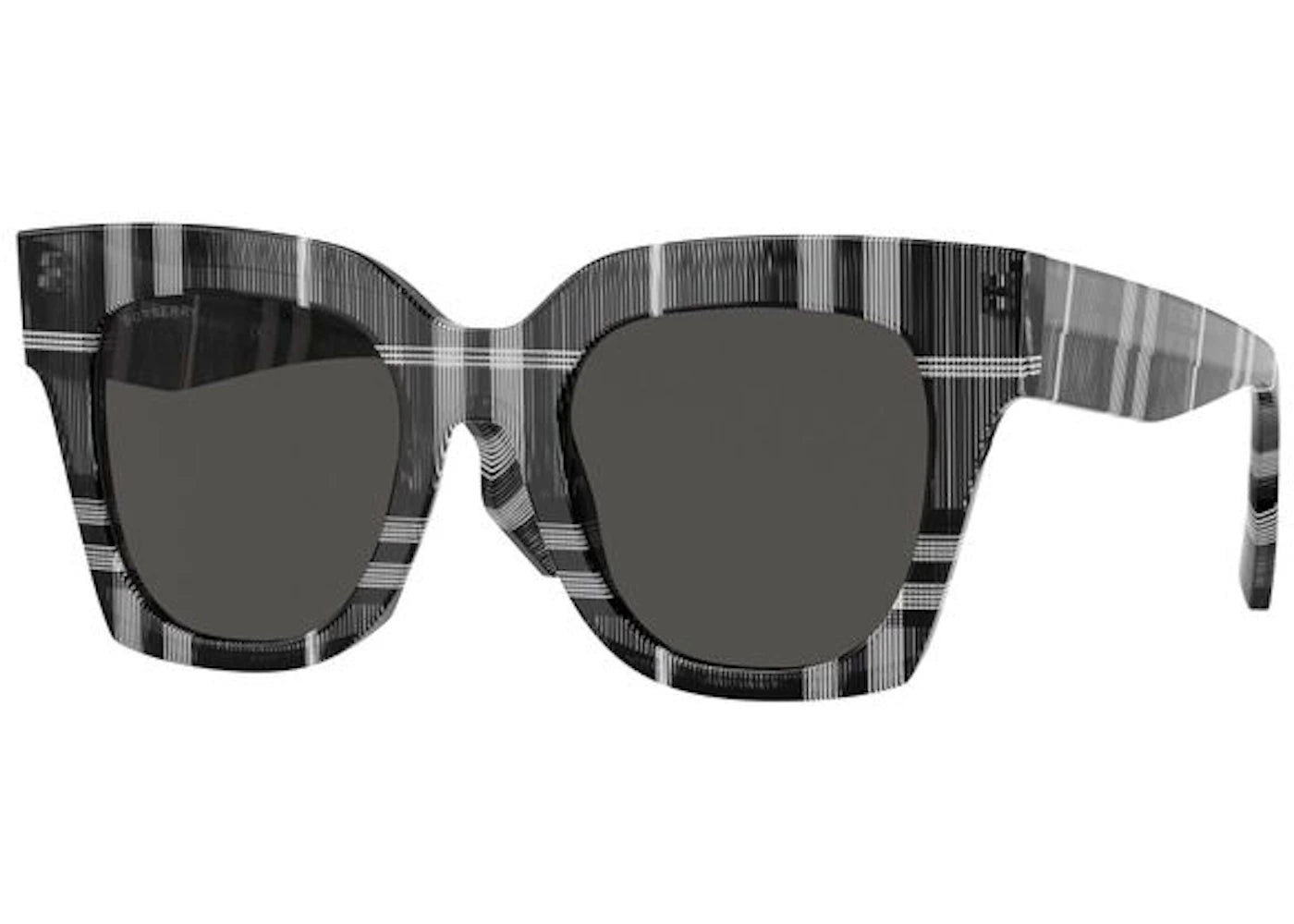 Burberry Sunglasses Kitty Black White Check (40823221)