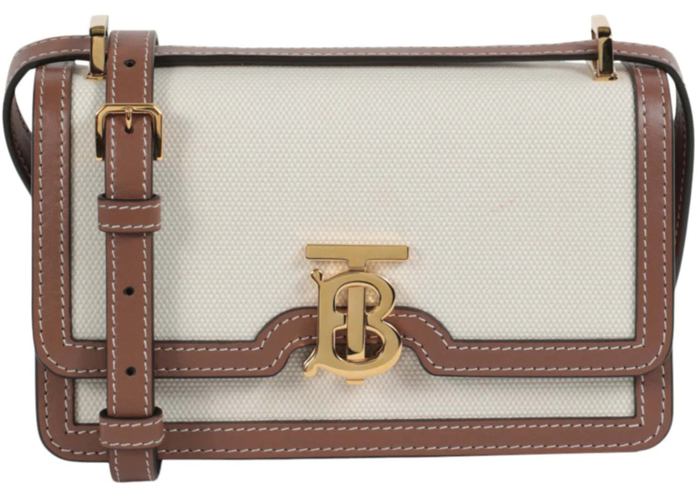 Burberry TB Elongated Crossbody Brown