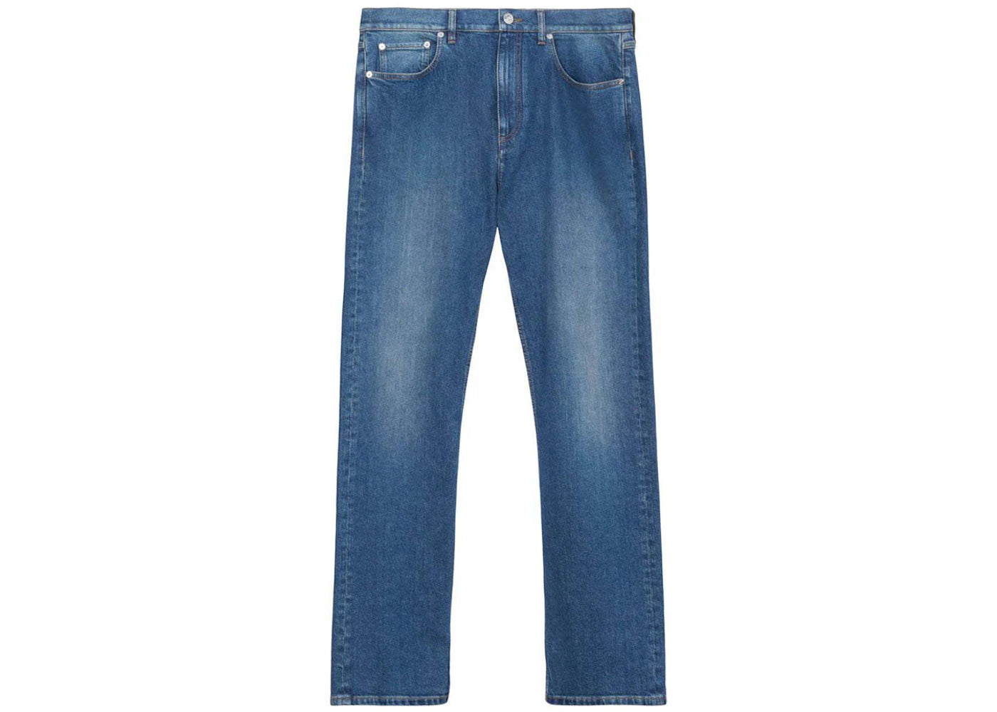 Burberry TB Straight Leg Jeans Blue