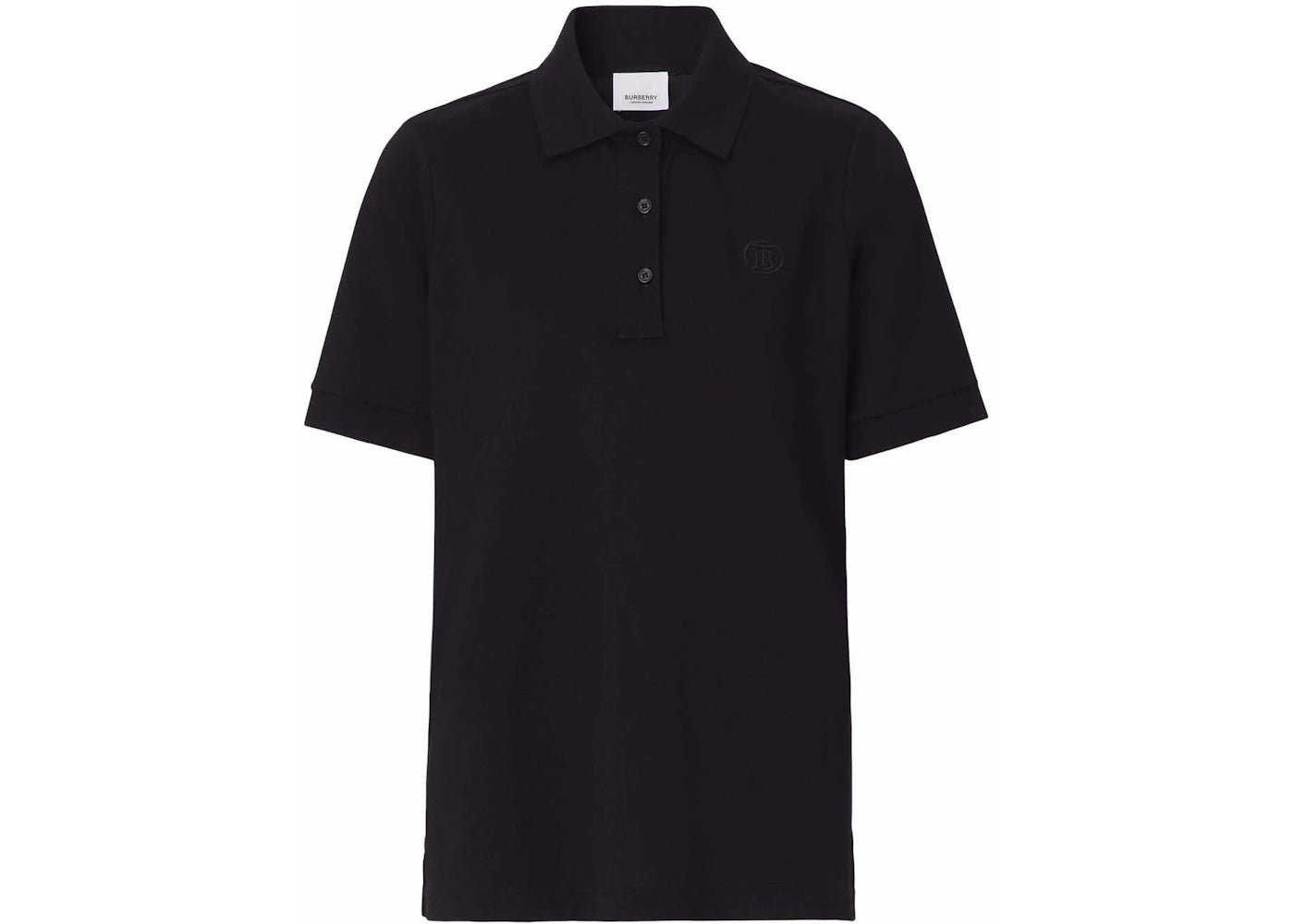 Burberry TB Monogram Polo Black