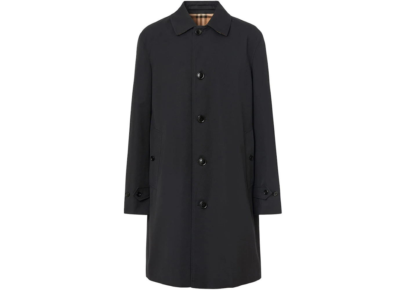 Burberry The Mid-Length Paddington Heritage Car Coat Black