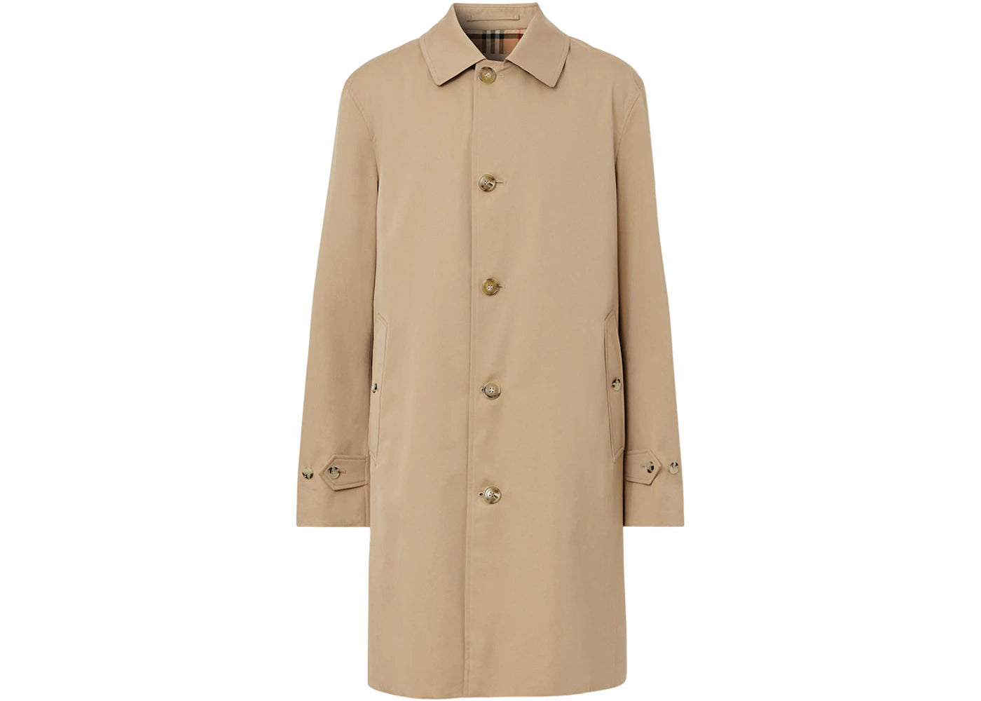 Burberry The Mid-Length Paddington Heritage Car Coat Honey