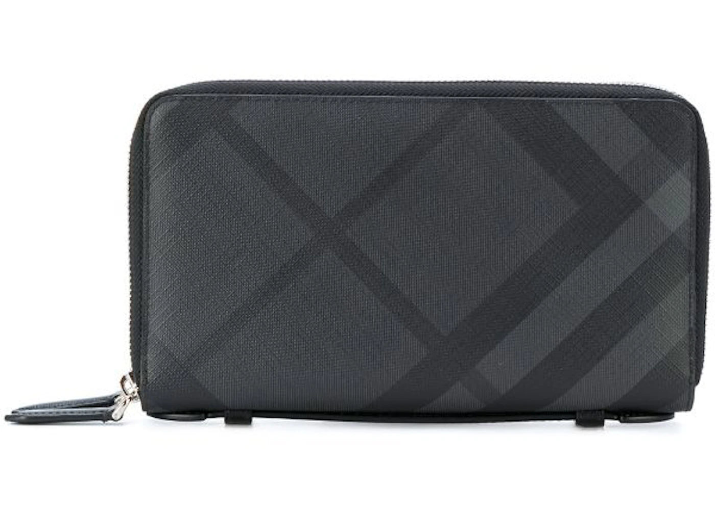 Burberry Travel Wallet London Check Black