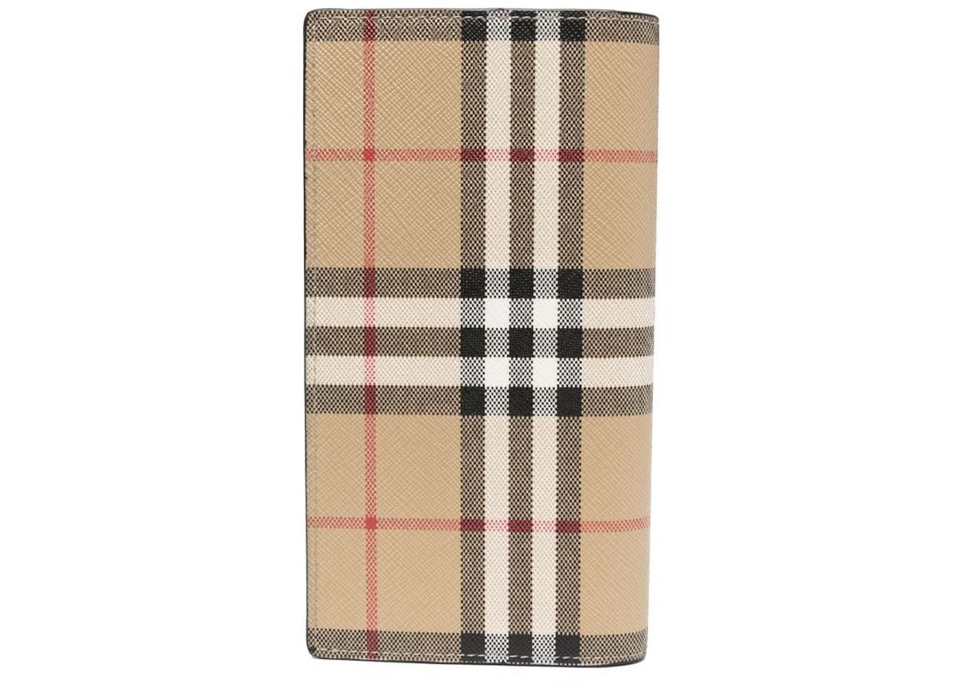 Burberry Vintage Check Continental Wallet Beige