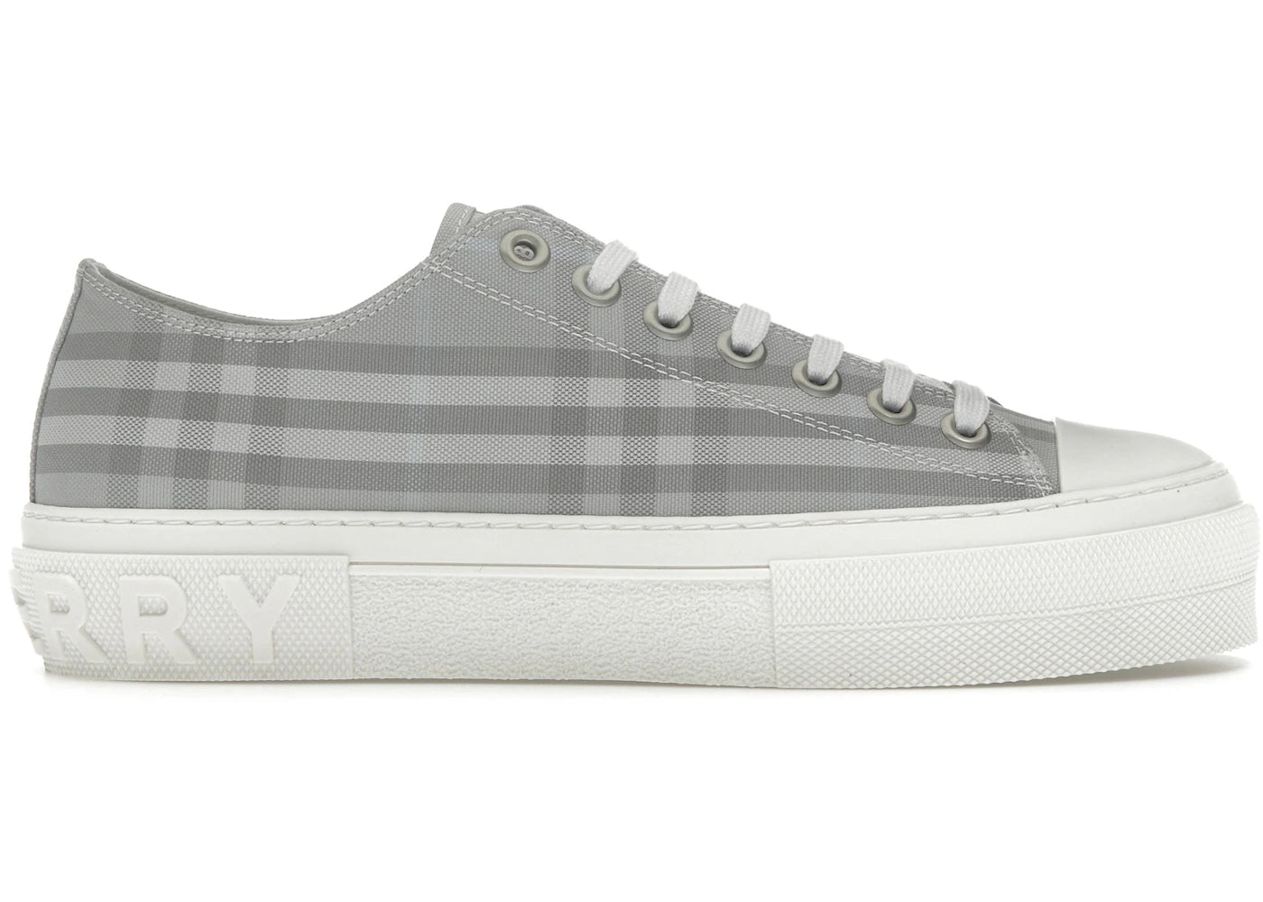 Burberry Vintage Check Cotton Sneaker Grey Blue