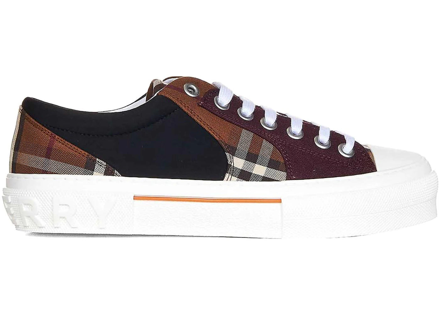 Burberry Vintage Check Kai Low Top Sneaker Dark Birch Brown