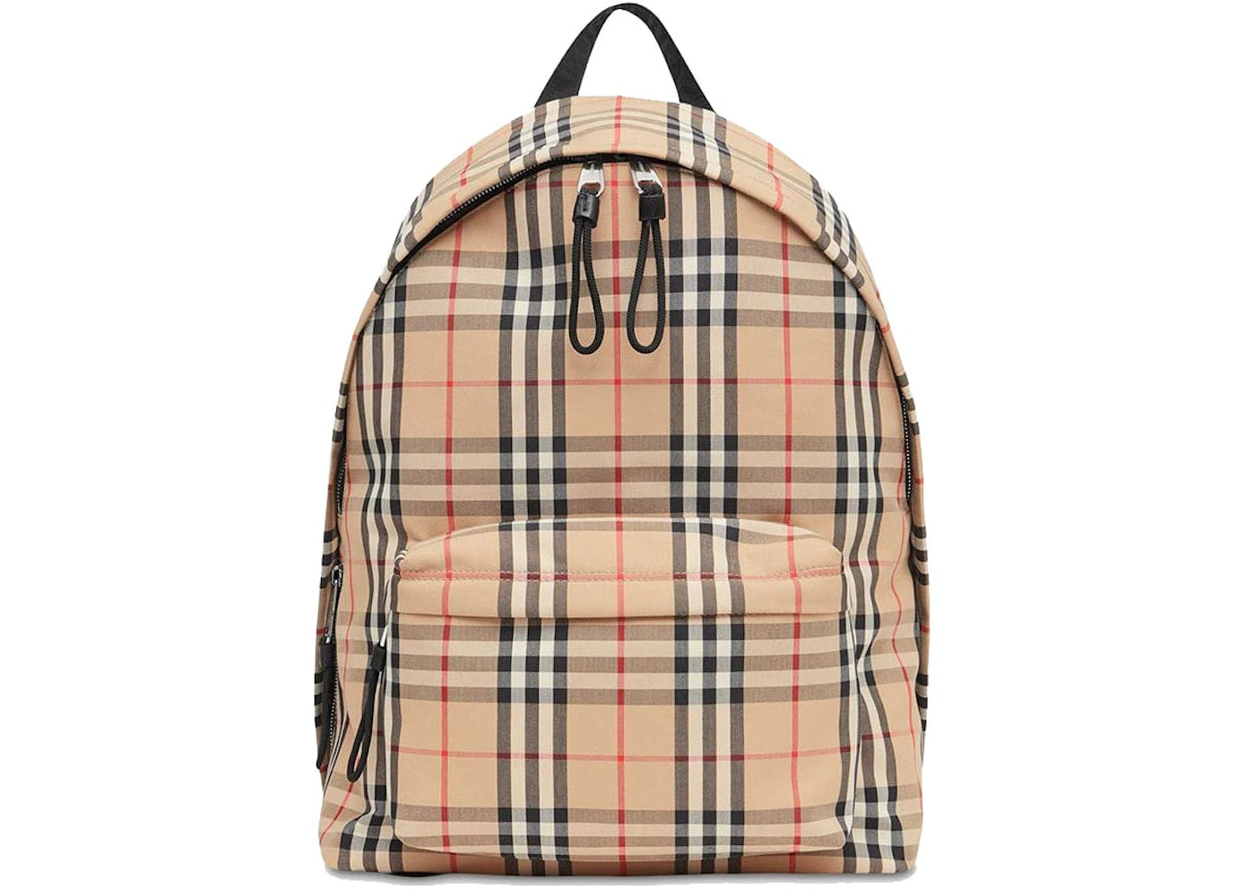 Burberry Vintage Check Nylon Backpack Archive Beige